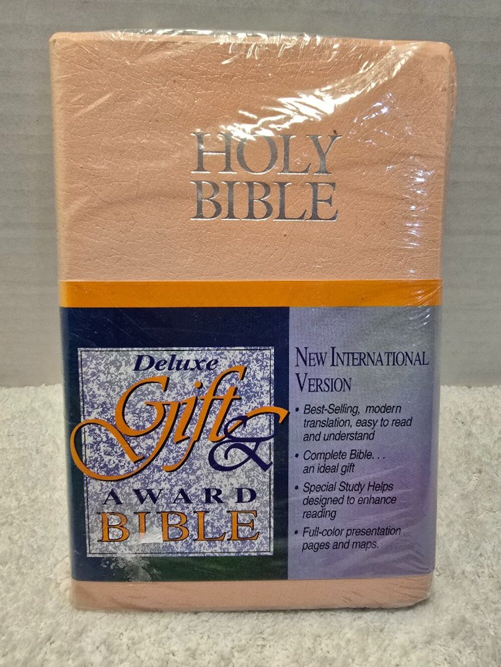 Pink Holy Bible New International Version Deluxe Award Bible